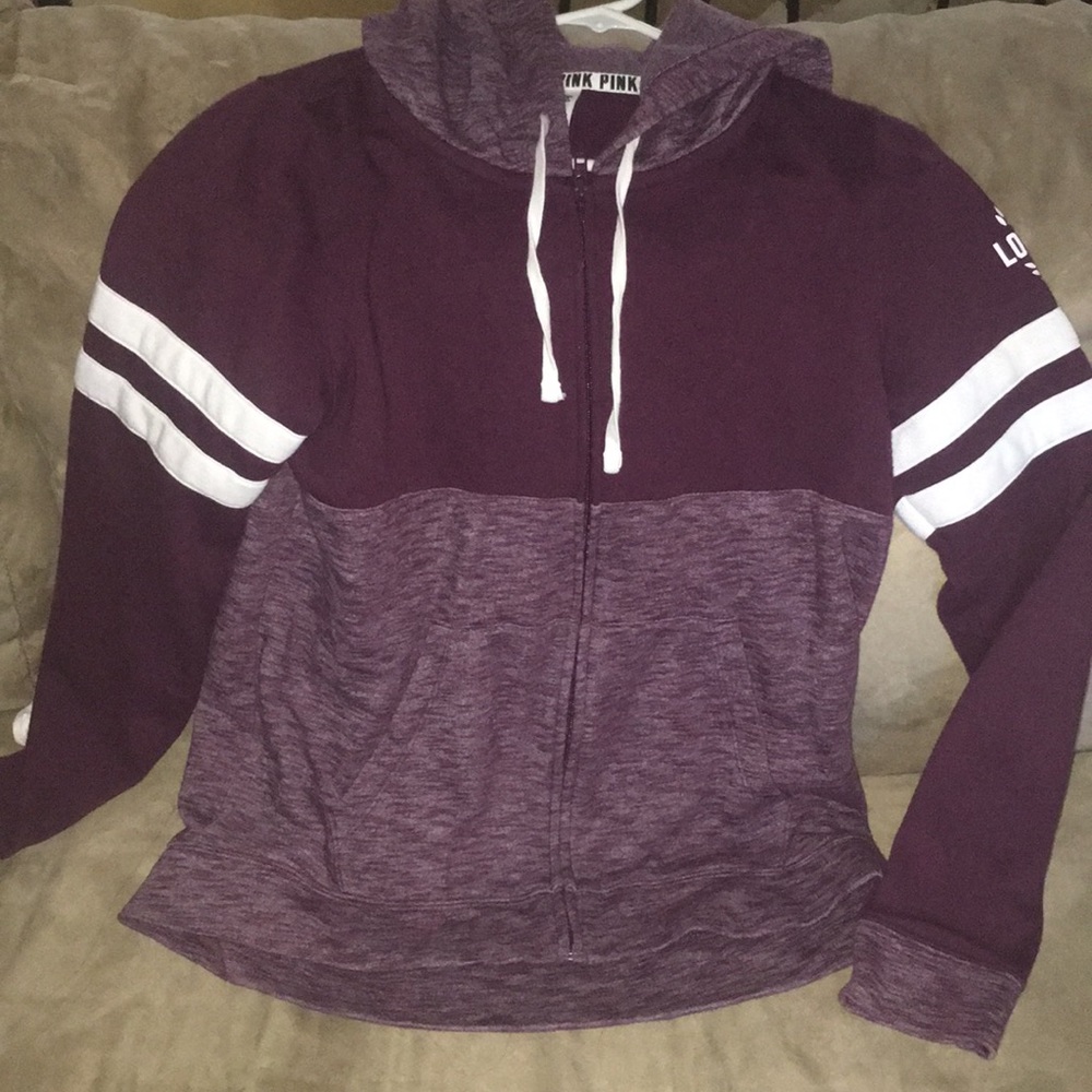 PINK zip hoodie